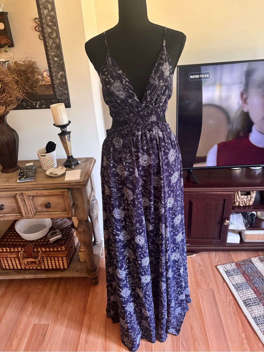 Floral maxi dress